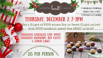 Wine and Bundt Cakes! @ Laurita Winery