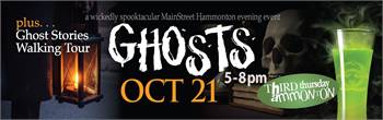 October Third Thursday - Ghosts - Downtown Hammonton