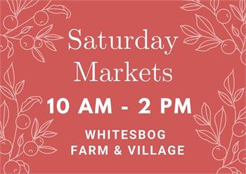 Saturday Fall Markets @ Whitesbog Preservation Trust