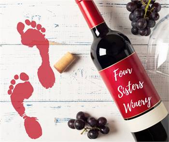 Barefoot Grape Stomp @ Four Sisters Winery